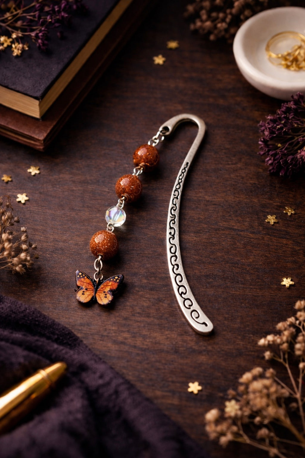 Autumn Flutter Bookmark