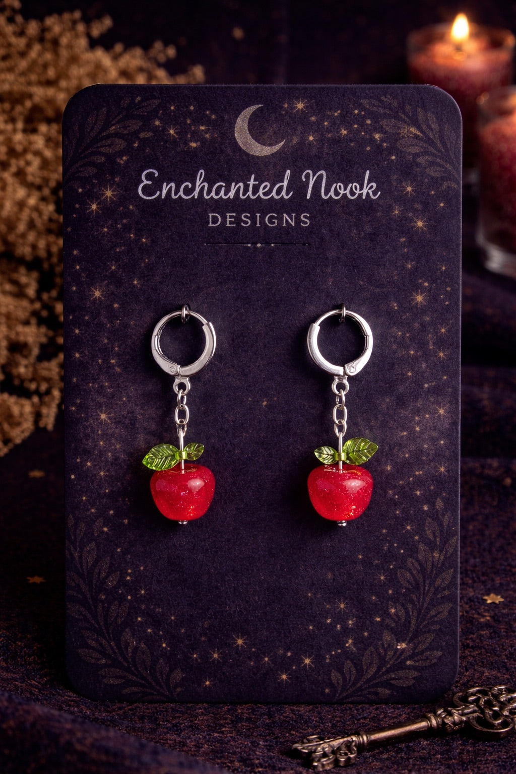 Once Upon an Apple Earrings
