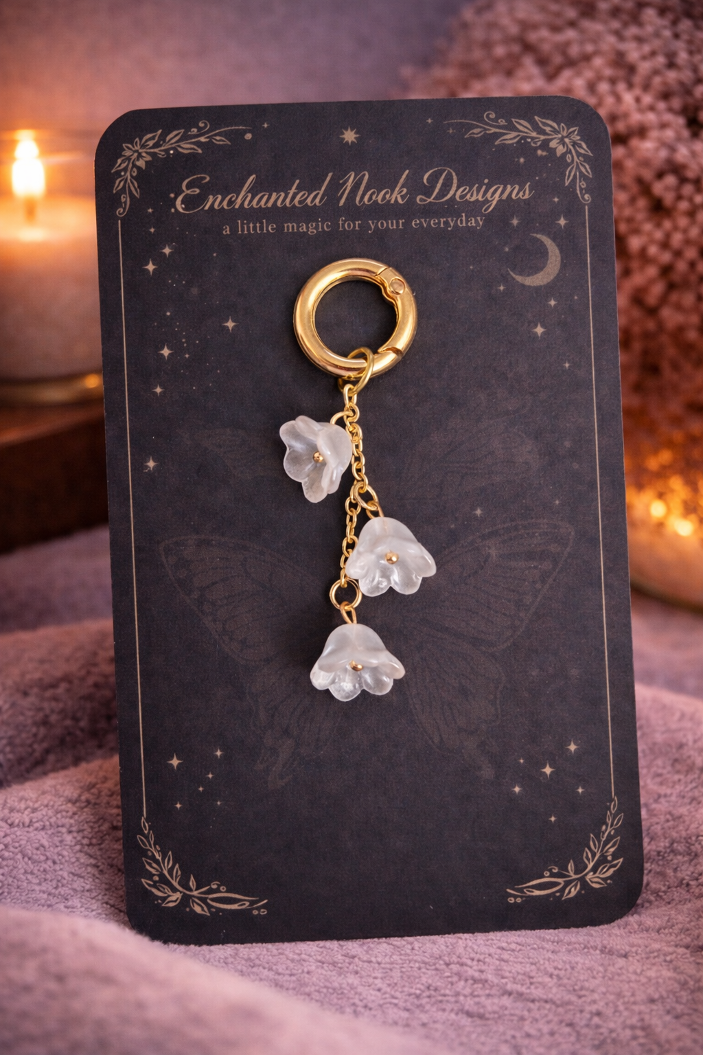 Dainty Flower Charm
