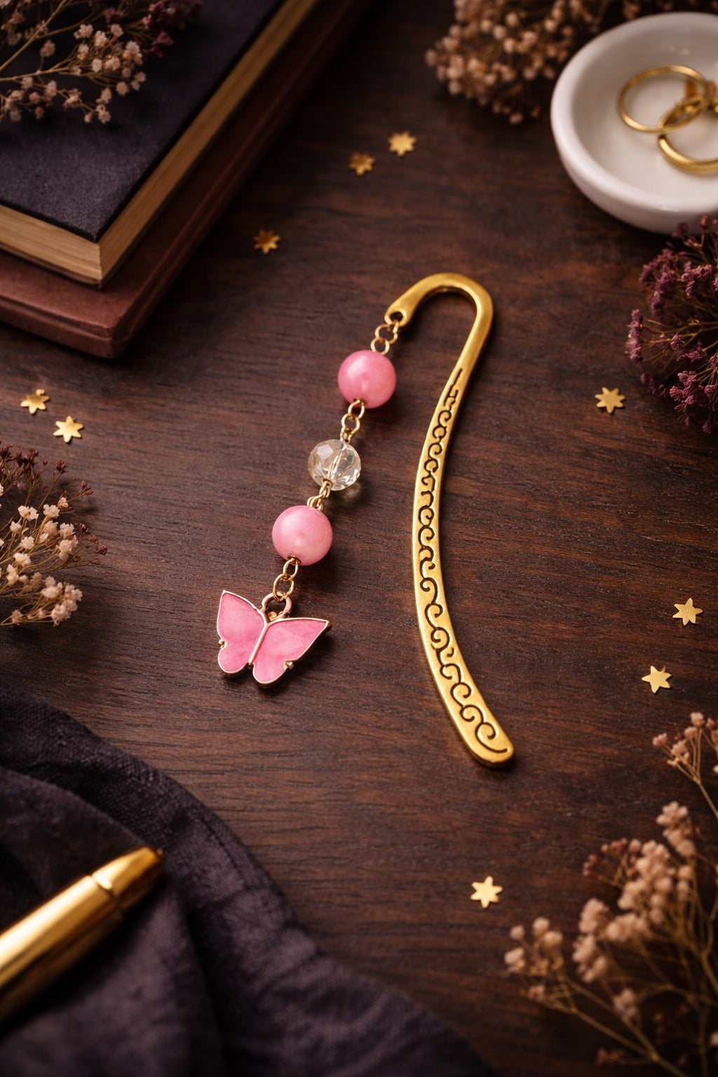 Roselight Flutter Bookmark