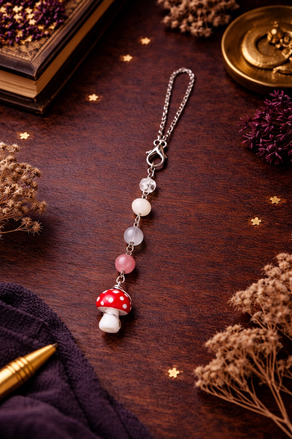 Roadside Relics:  Mushroom Charms